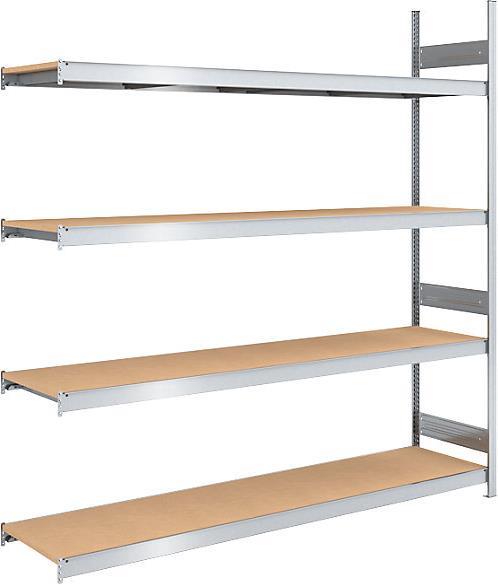 Produktbild kaiserkraft Grossfach-Steckregal mit Spanplatten