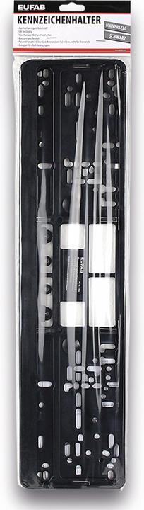 Produktbild Eufab KFZ-Kennzeichenhalter 17026 (Front)