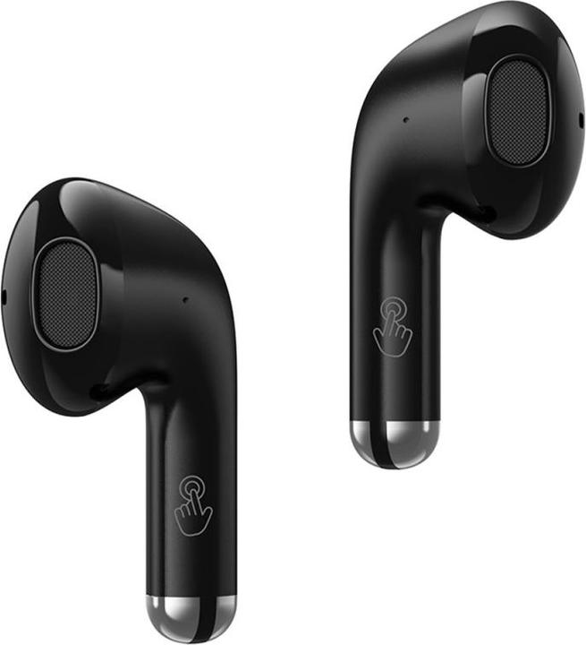 Actual product image Borofone Bluetooth TWS FQ11 Sound headphones black (4 h, Wireless)