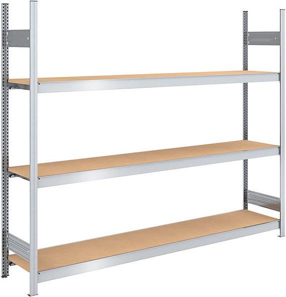 Produktbild kaiserkraft Grossfach-Steckregal mit Spanplatten