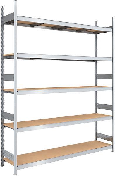 Produktbild kaiserkraft Grossfach-Steckregal mit Spanplatten