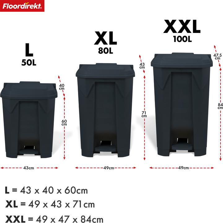 Produktbild Floordirekt Mülleimer Olaf (50 l)