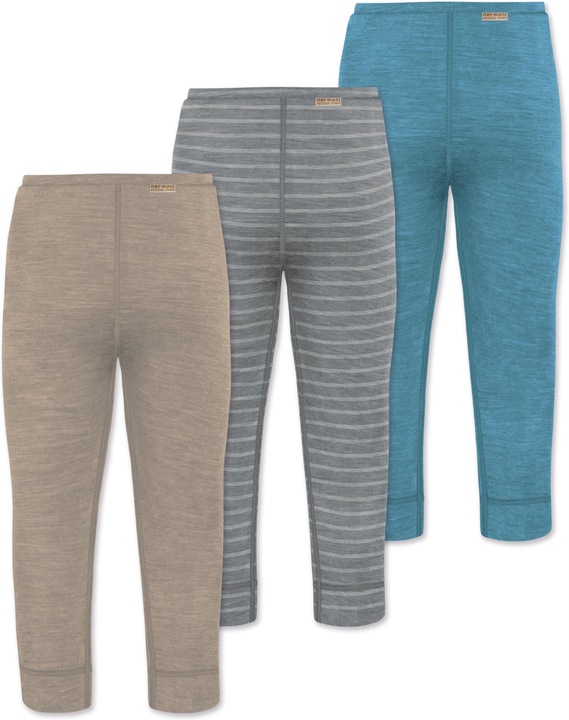 Immagine prodotto Normani Confezione da 3 pantaloni baby merino "Tihoi" - 9509 (80)