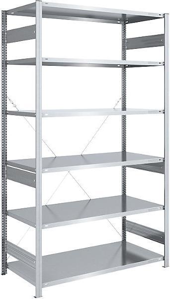 Actual product image eurokraft pro Heavy duty boltless shelving, galvanised