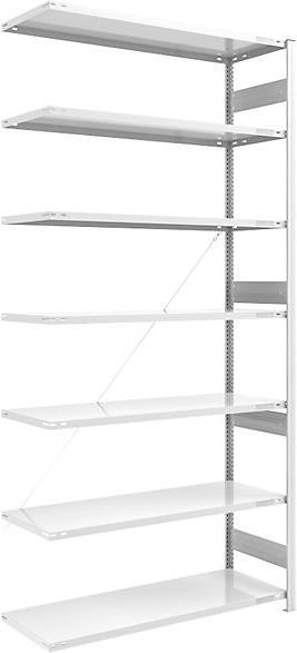 Produktbild eurokraft pro Schwerlast-Steckregal, RAL 7035