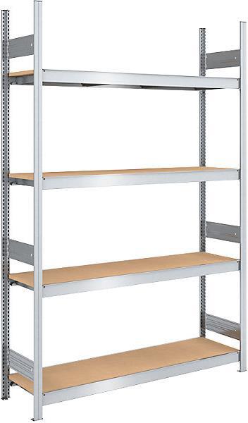 Produktbild kaiserkraft Grossfach-Steckregal mit Spanplatten