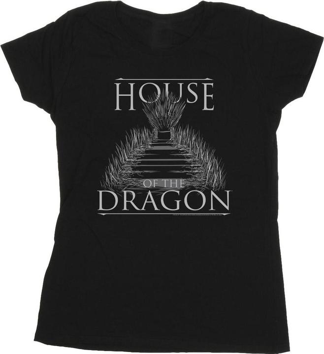 Immagine prodotto Game of Thrones Throne Text Maglietta Donna (L)