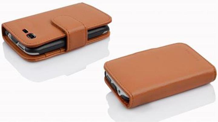 Produktbild Cadorabo Book mit Struktur Cover (Samsung Galaxy Pocket Neo)