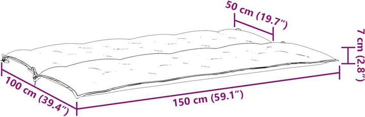 Produktbild vidaXL Henryk (150 x 50 cm)