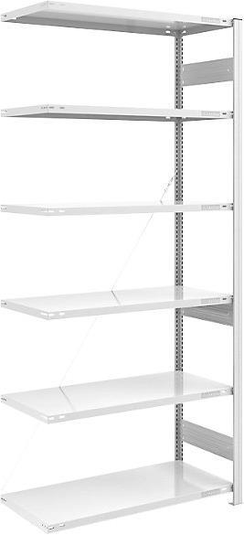 Immagine prodotto eurokraft pro Scaffalatura pesante senza bulloni, RAL 7035
