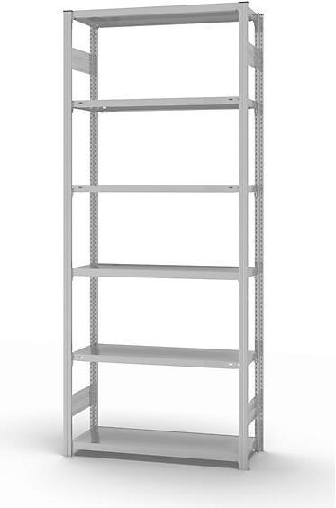 Actual product image eurokraft pro System boltless shelving, plastic coated