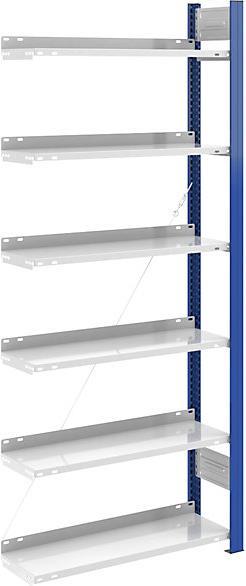 Actual product image kaiserkraft Folder plug-in shelf without back wall