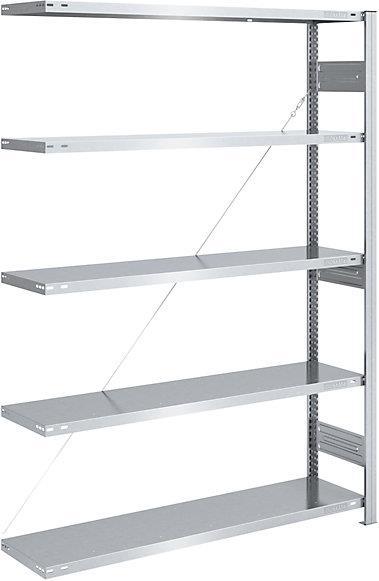 Actual product image eurokraft pro Heavy duty boltless shelving, galvanized