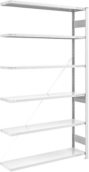 Immagine prodotto eurokraft pro Scaffalature senza viti per carichi pesanti, RAL 7035