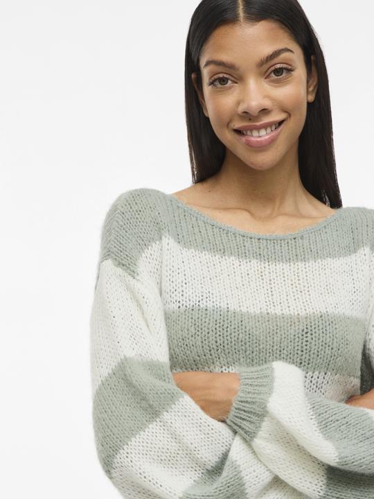 Produktbild Vila Gestreifter Strickpullover (M)