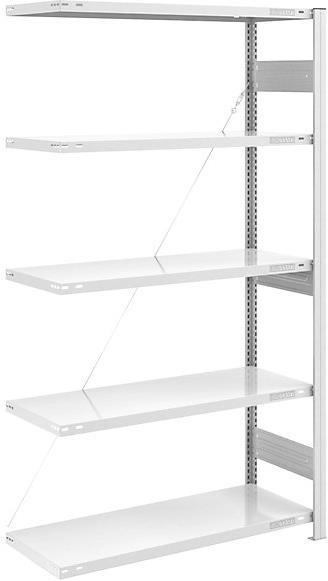 Produktbild eurokraft pro Schwerlast-Steckregal, RAL 7035