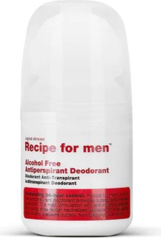 Image du produit Recipe for men Déodorant Anti-Transpirant (Sans Alcool) (Roll-on, 60 ml)