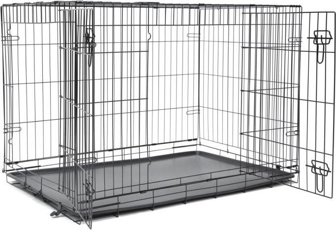 Nordic Paws Gabbia nera XXL 122 x 74 x 80 cm- (540058524692)