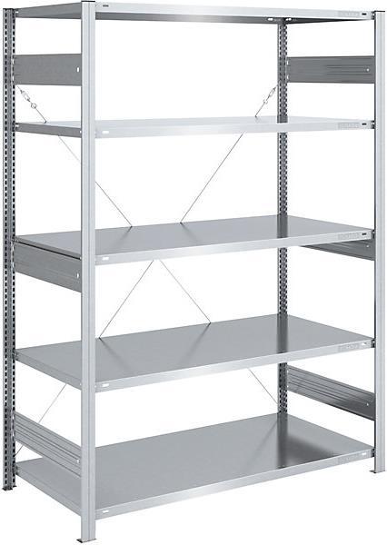 Actual product image eurokraft pro Heavy duty boltless shelving, galvanized