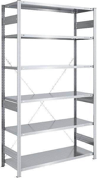 Actual product image eurokraft pro Large compartment boltless shelving, galvanized