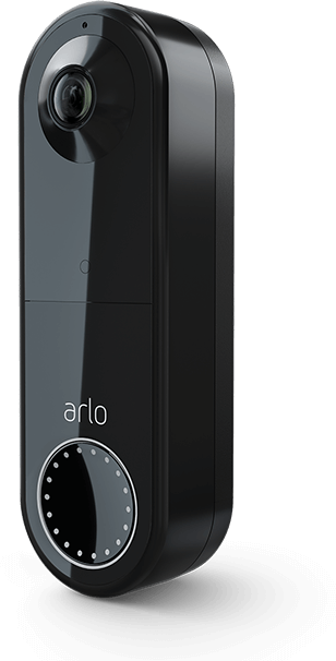 Actual product image Arlo Essential Wire-Free Doorbell, black (Wireless)