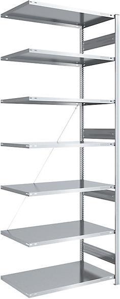Actual product image eurokraft pro Heavy duty boltless shelving, galvanized