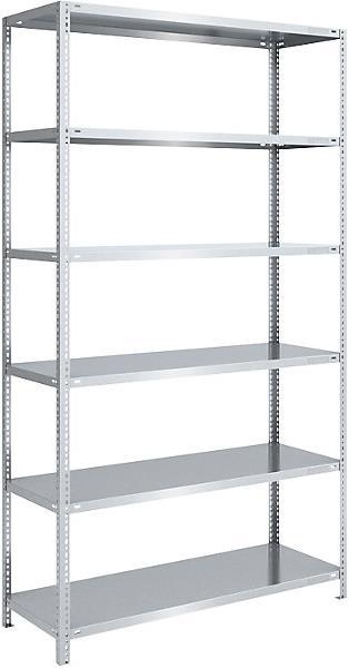 Actual product image eurokraft pro Heavy duty boltless shelving, galvanised