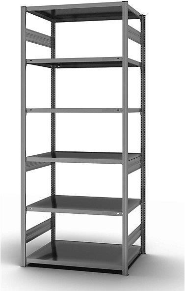 Image du produit eurokraft pro Système d'étagères sans boulons, de conception moyenne.