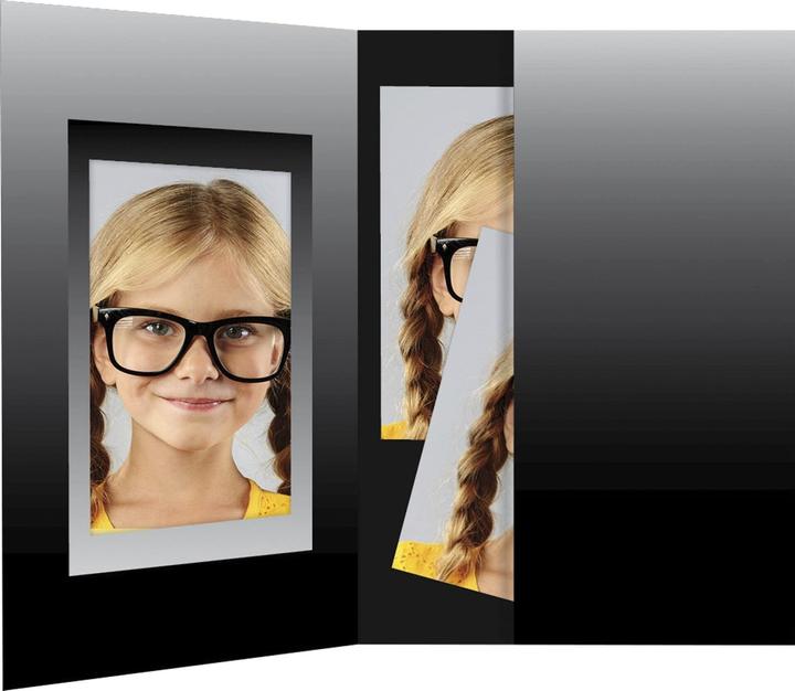 Actual product image Daiber 1x100 passport photo folders 36x50 mm (3.6 x 5 cm)