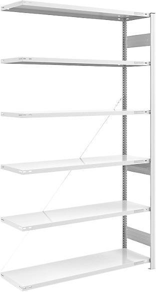 Immagine prodotto eurokraft pro Scaffalature senza viti per carichi pesanti, RAL 7035