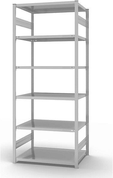 Actual product image eurokraft pro System boltless shelving, plastic coated