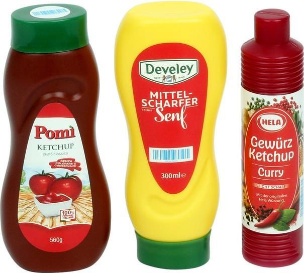 Actual product image Tanner Shop accessories - mustard + ketchup - set of 3
