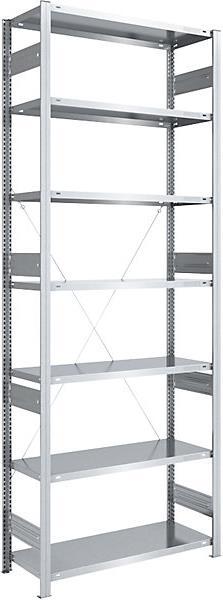 Image du produit eurokraft pro Rayonnage emboîtable pour charges lourdes, galvanisé