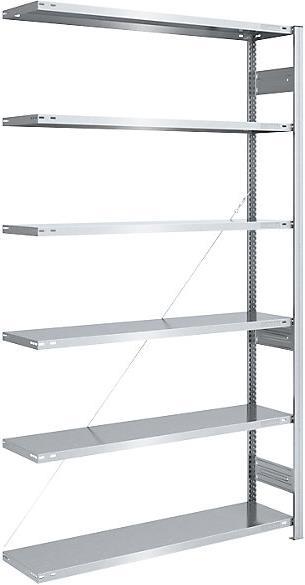 Actual product image eurokraft pro Heavy duty boltless shelving, galvanized