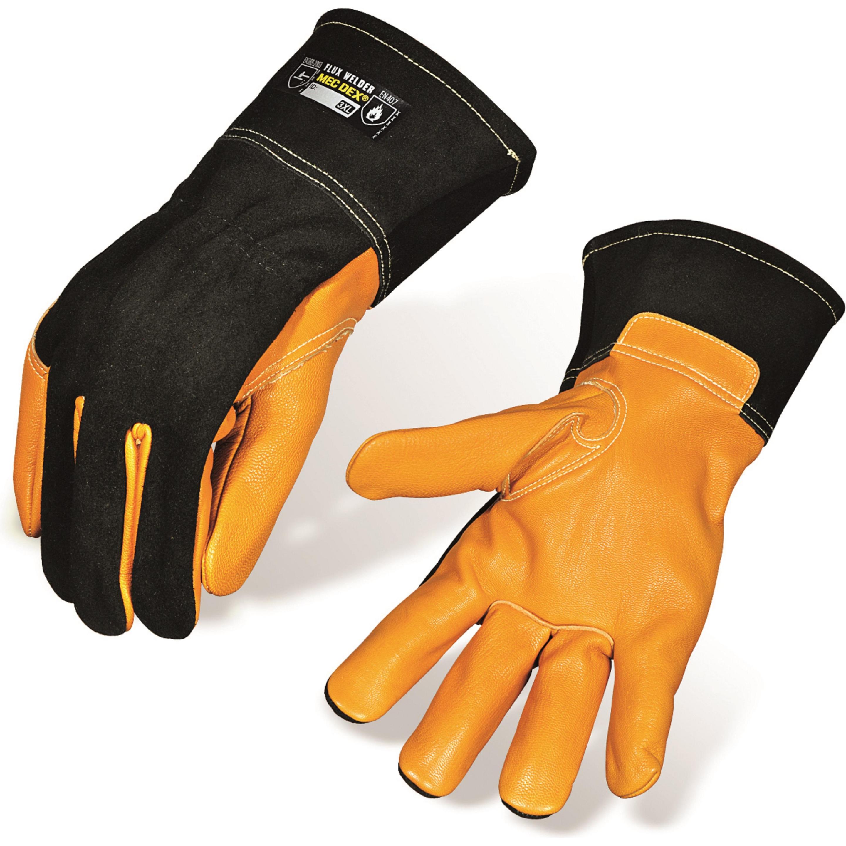 Mec Dex, Guanti di sicurezza, WD-711-XL Werkhandschoen Zwart (XL)