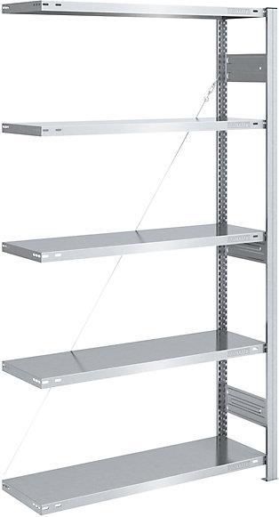Actual product image eurokraft pro Heavy duty boltless shelving, galvanized