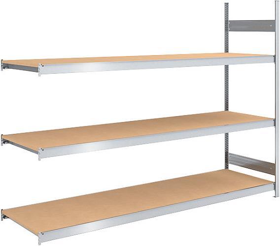 Produktbild kaiserkraft Grossfach-Steckregal mit Spanplatten