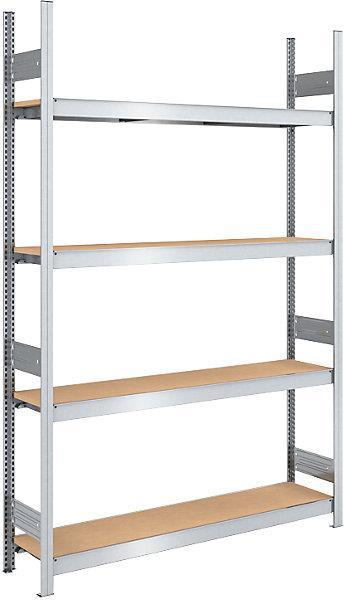 Produktbild kaiserkraft Grossfach-Steckregal mit Spanplatten