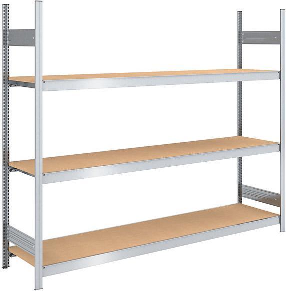 Produktbild kaiserkraft Grossfach-Steckregal mit Spanplatten