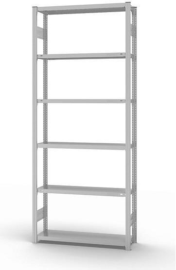 Actual product image eurokraft pro System boltless shelving, plastic coated