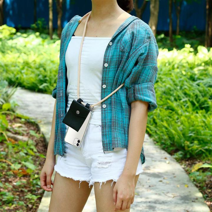 Produktbild Cadorabo TPU Handy Kette SILBER Cover