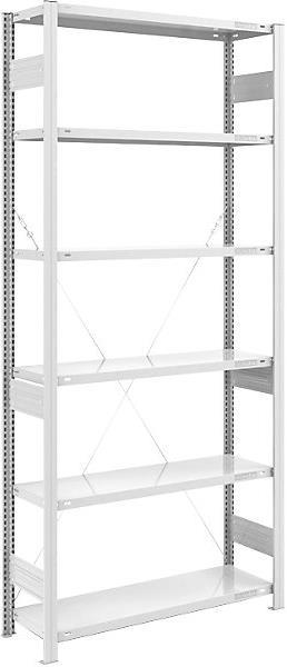 Produktbild eurokraft pro Schwerlast-Steckregal, RAL 7035