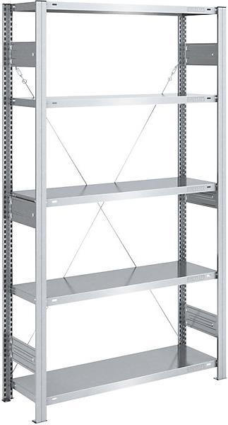 Actual product image eurokraft pro Heavy duty boltless shelving, galvanised