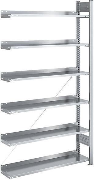 Actual product image Hofe File shelving, galvanized