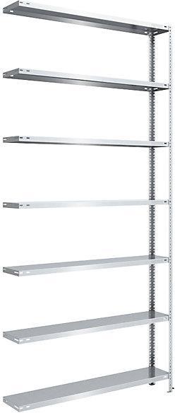 Actual product image eurokraft pro Bolted shelving, light construction, galvanized