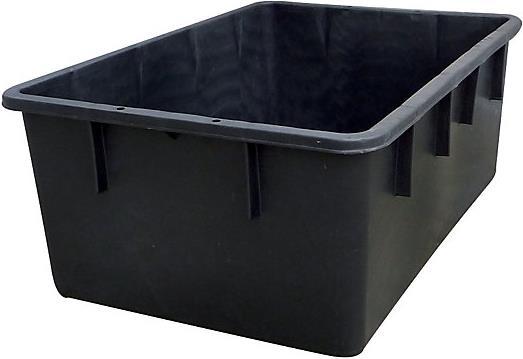 Actual product image kaiserkraft Polyethylene stacking containers, conical design