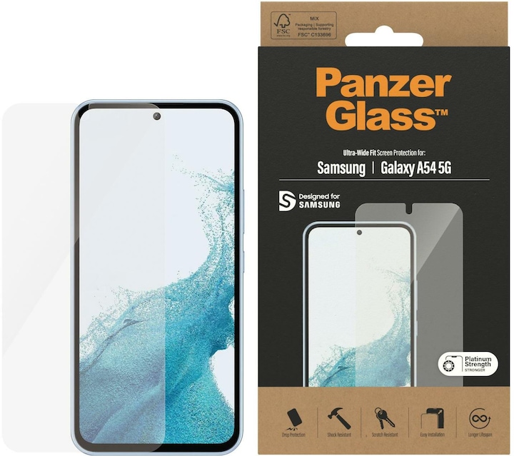 Produktbild PanzerGlass Classic Fit (1 Stück, Samsung Galaxy A54 5G)