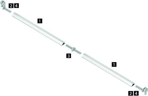 Produktbild Hettich Verbinder für Synchronisationsstange
