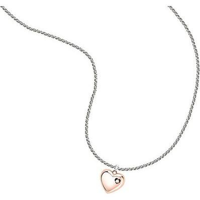 Morellato, Halsschmuck, Romantic necklace with a bronze heart Talismani SAGZ16