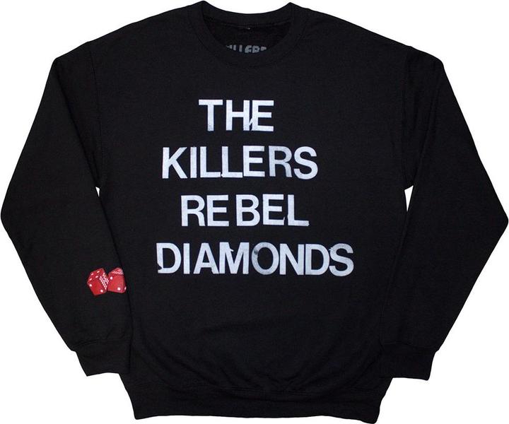 Immagine prodotto The Killers Tour 24 Rebel Diamonds Stacked (Sweater) (L)